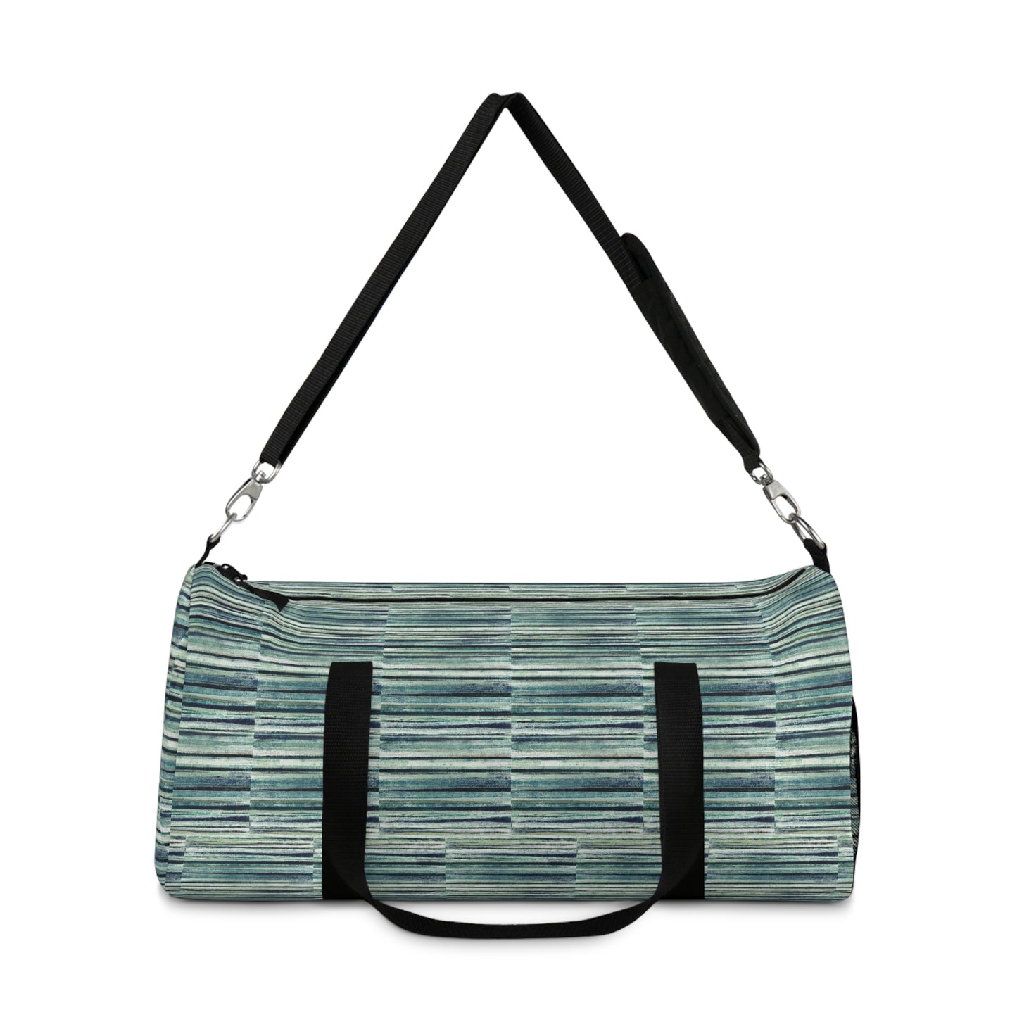 The Durable Duffle Bag - Rustic Stripe, Spa