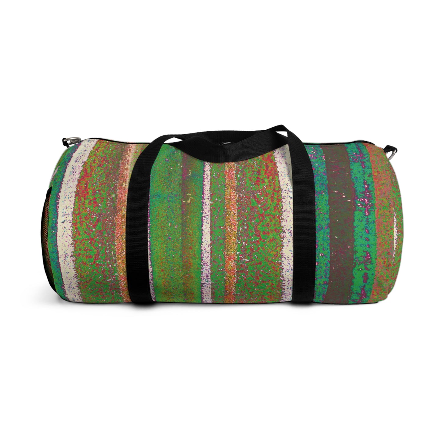 The Durable Duffle Bag - Rustic Stripe, Agave