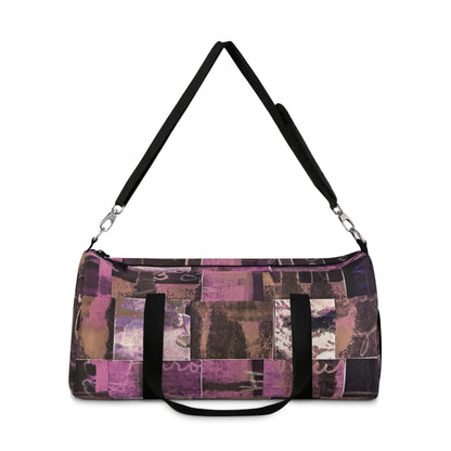The Durable Duffle Bag - Memory Block, Hyacinth