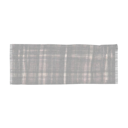 The Studio Scarf - Rustic Plaid, Mulberry