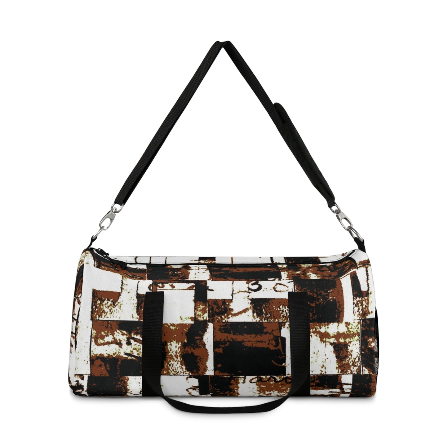 The Durable Duffle Bag - Memory Block, Sepia