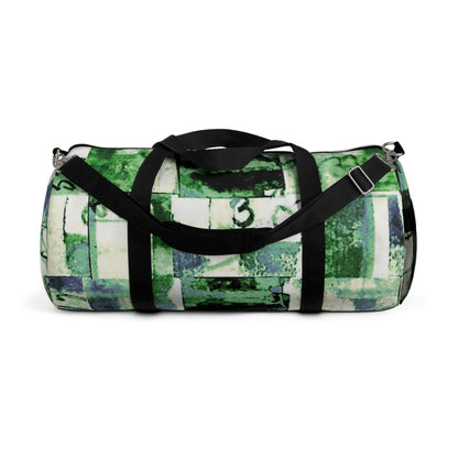 The Durable Duffle Bag - Memory Block, Lime