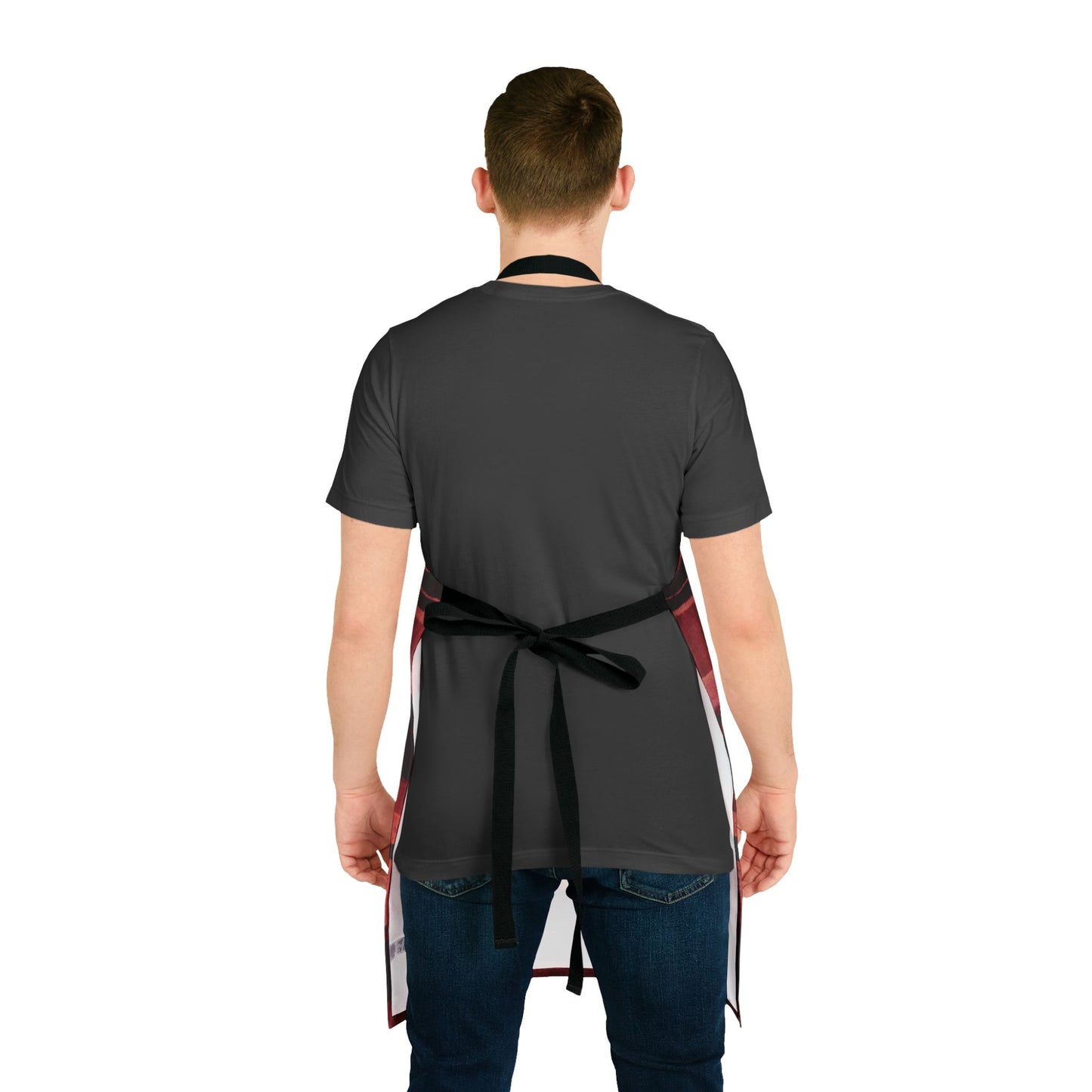The Maker's Apron - Rustic Stripe, Ember