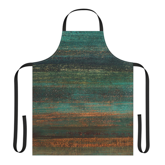 The Maker's Apron - Rustic Stripe, Twilight