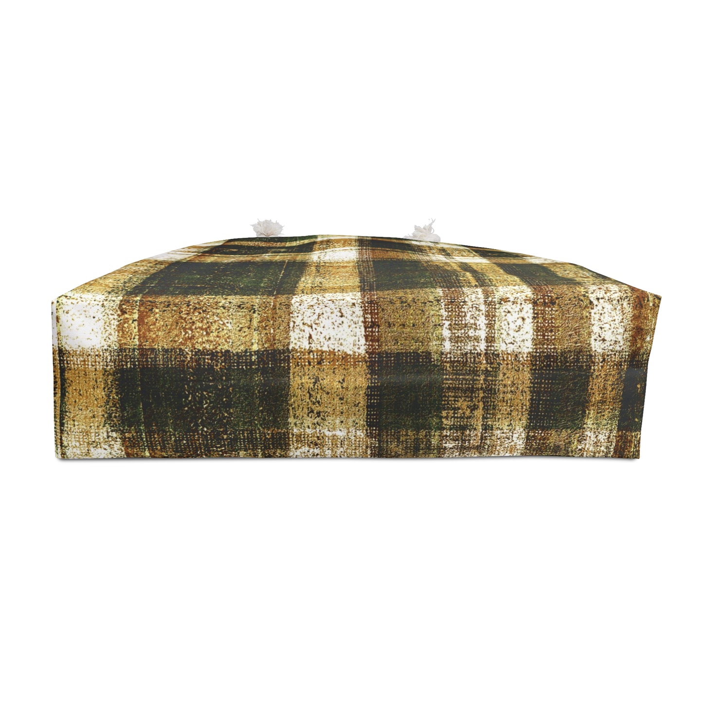 The Weekender Bag - Rustic Plaid, Bumblebee