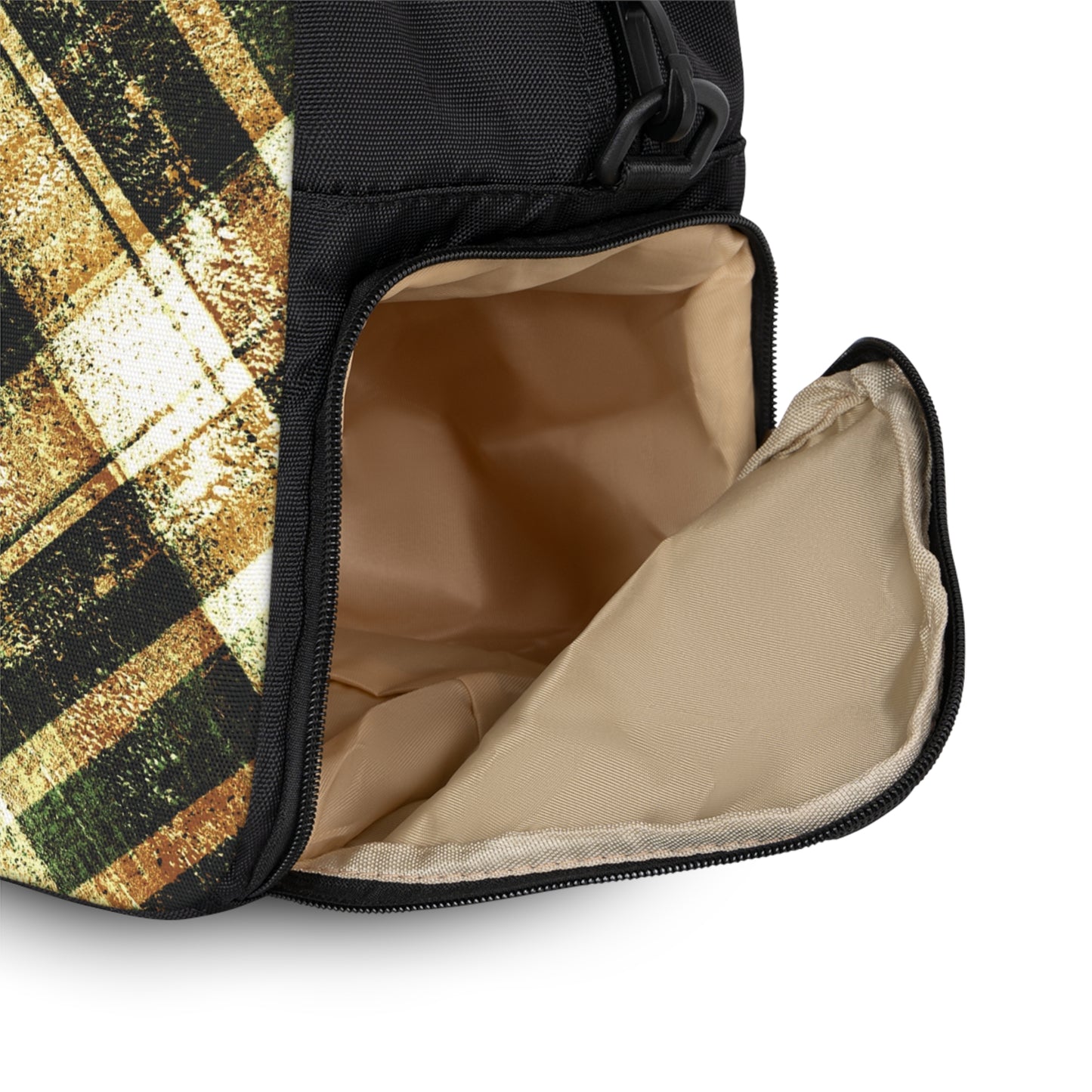 The Gym Bag - Rustic Plaid, Bumblebee