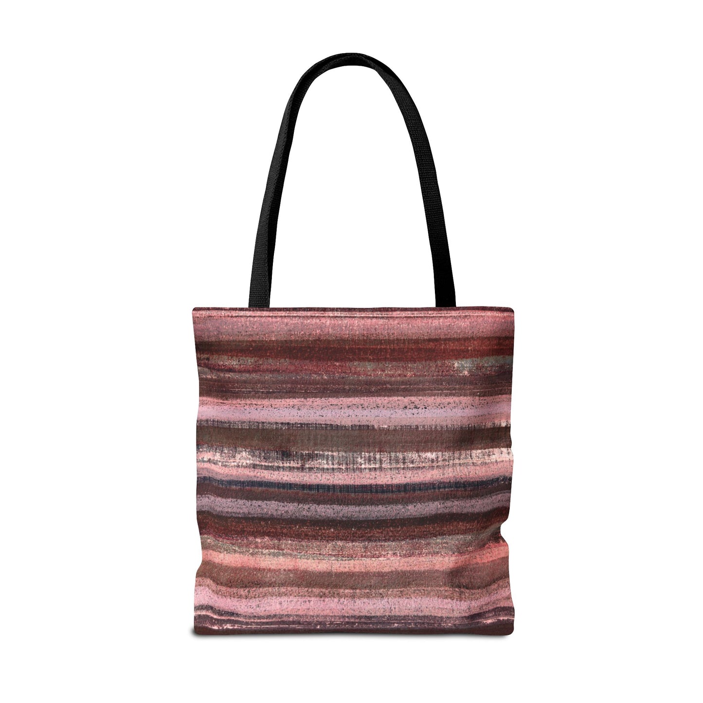 The Everything Tote - Rustic Stripe, Red Red Wine