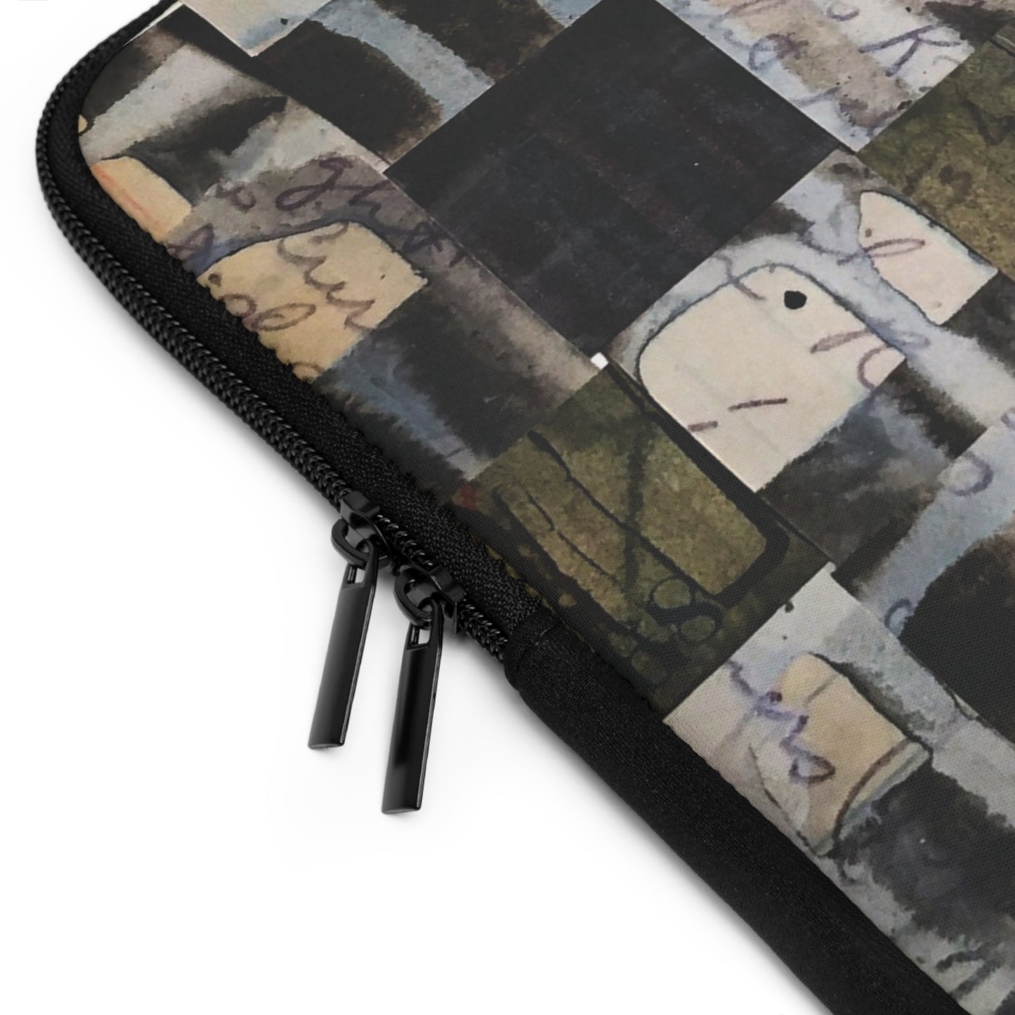 The Laptop Sleeve - Memory Block, Olive