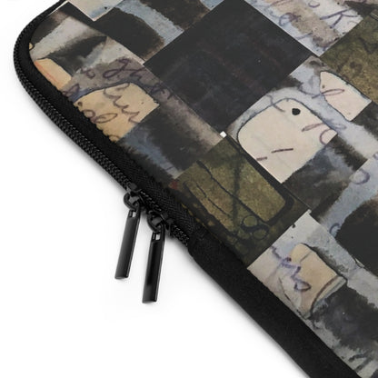 The Laptop Sleeve - Memory Block, Olive