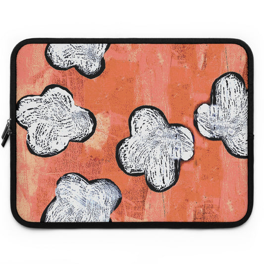Copy of The Laptop Sleeve - Bloom, Tangerine