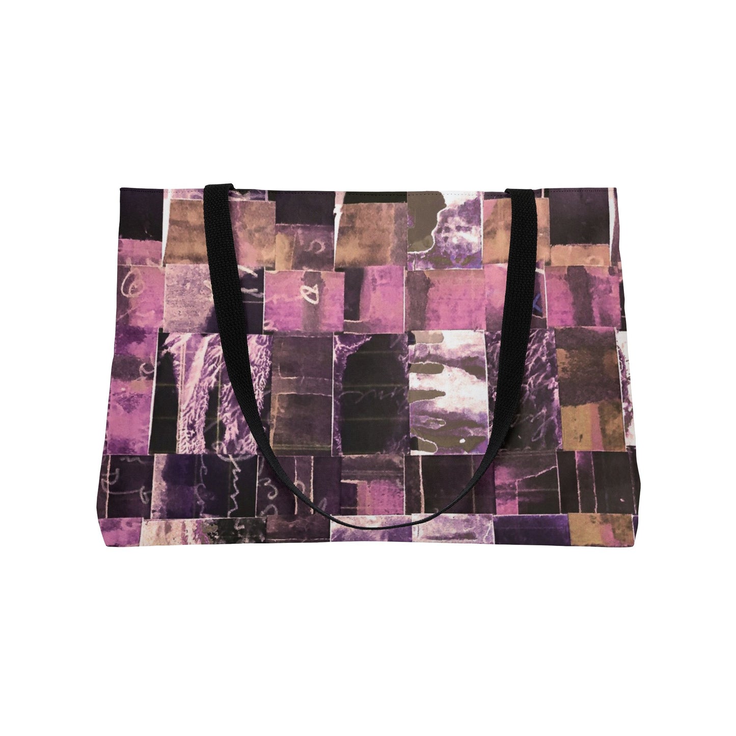 The Weekender Tote - Memory Block, Hyacinth