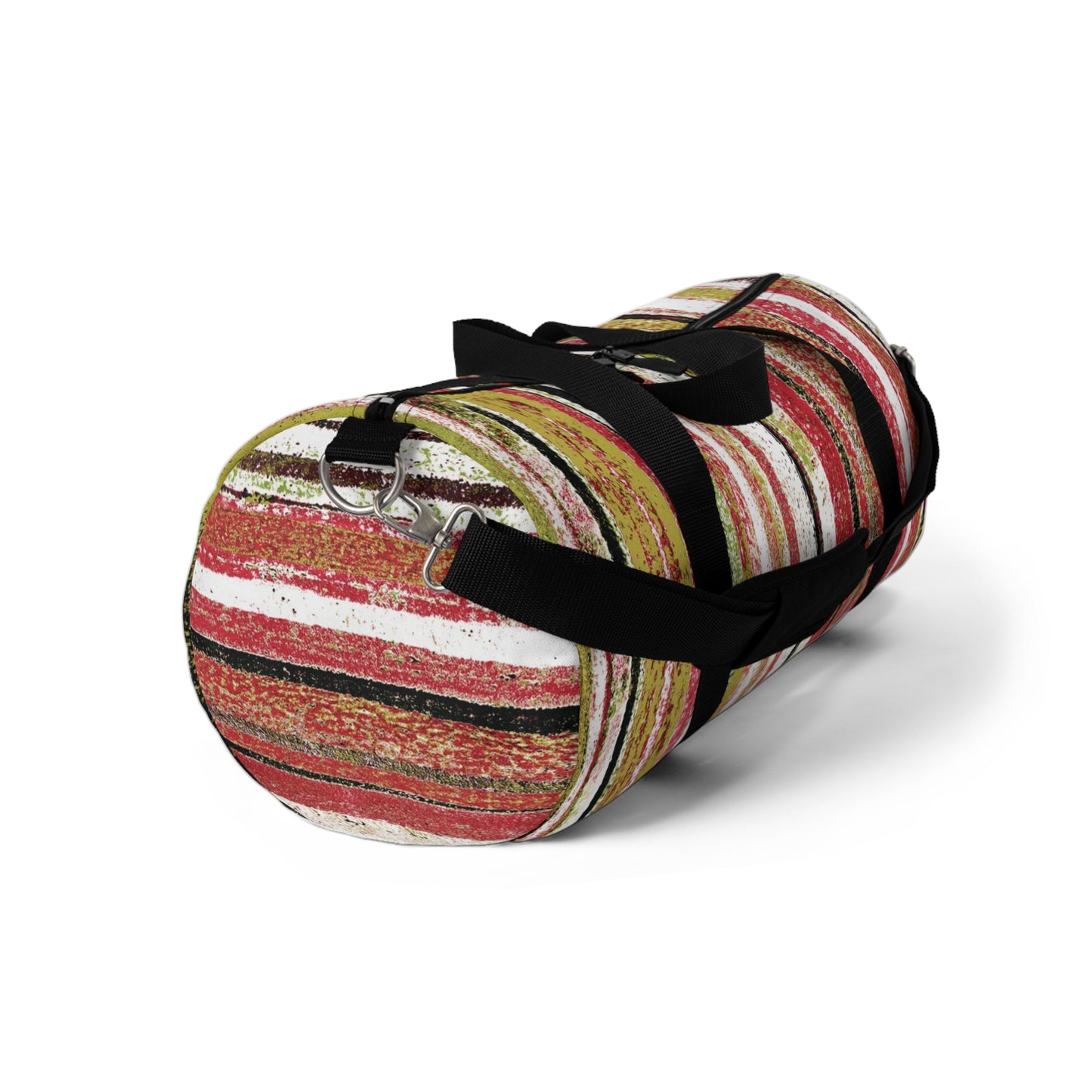 The Duffle Bag - Rustic Stripe, Fiesta