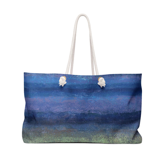 The Weekender Bag - Rustic Stripe, Lakeshore