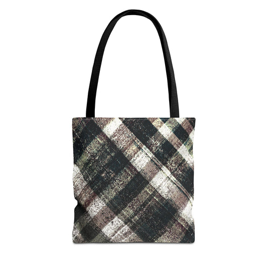 The Everything Tote - Rustic Stripe, Sangria