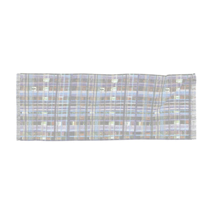 The Studio Scarf - Mixed Media, Iris