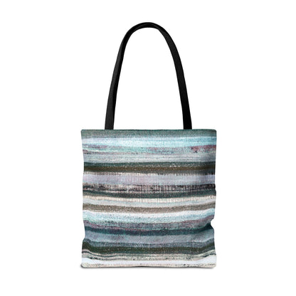 The Everything Tote - Rustic Stripe, Winter Woods