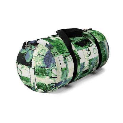 The Durable Duffle Bag - Memory Block, Lime