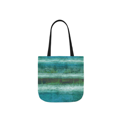 The Soft Tote - Rustic Stripe, Swimming Pool