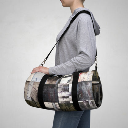 The Durable Duffle Bag - Memory Block, Olive