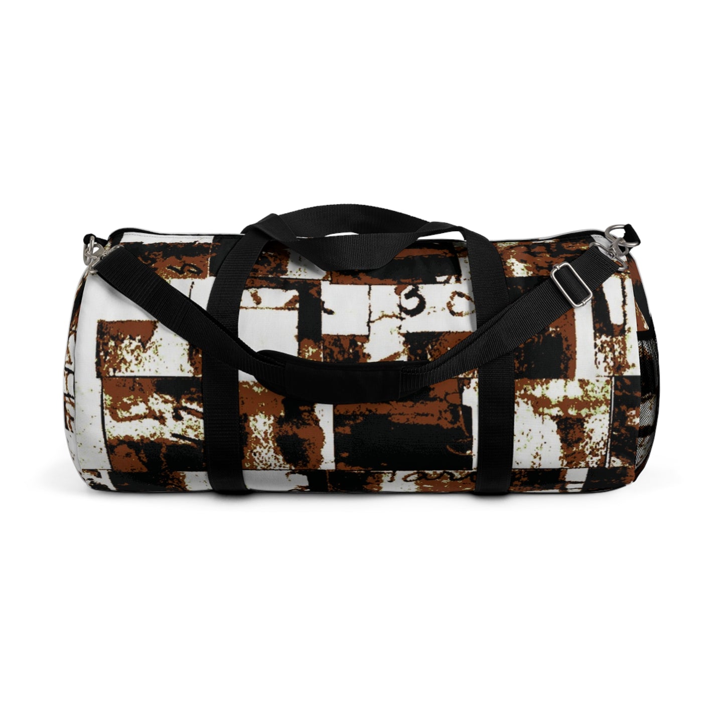 The Durable Duffle Bag - Memory Block, Sepia