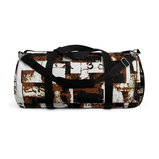 The Durable Duffle Bag - Memory Block, Sepia