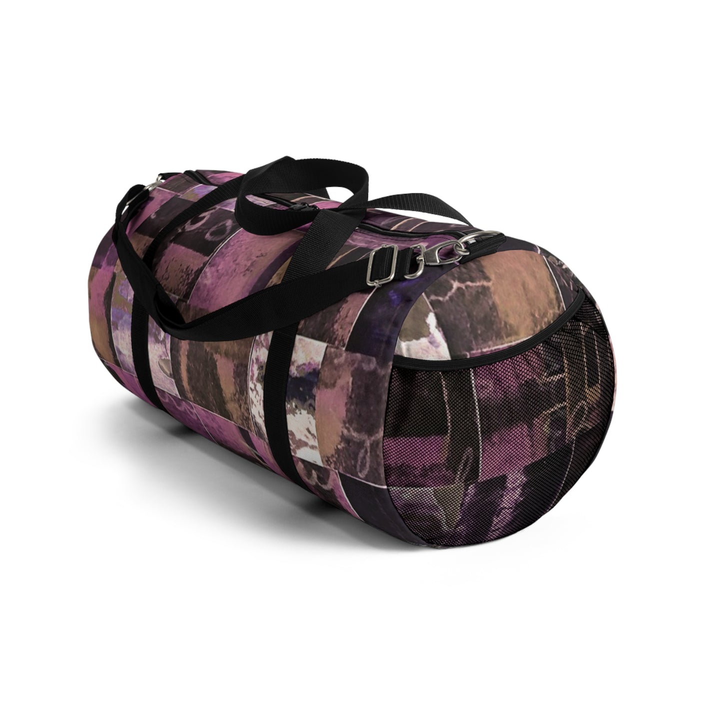 The Durable Duffle Bag - Memory Block, Hyacinth