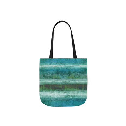 The Soft Tote - Rustic Stripe, Swimming Pool