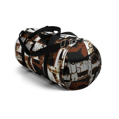 The Durable Duffle Bag - Memory Block, Sepia