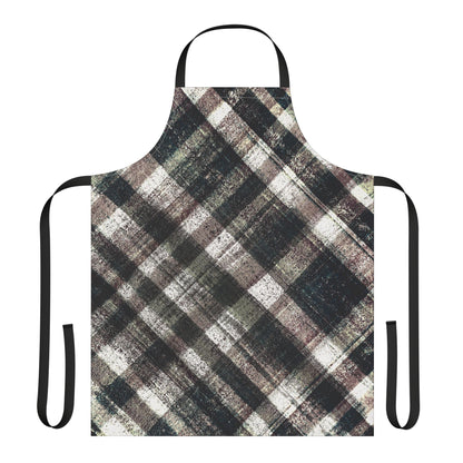 The Maker's Apron - Rustic Plaid, Ink