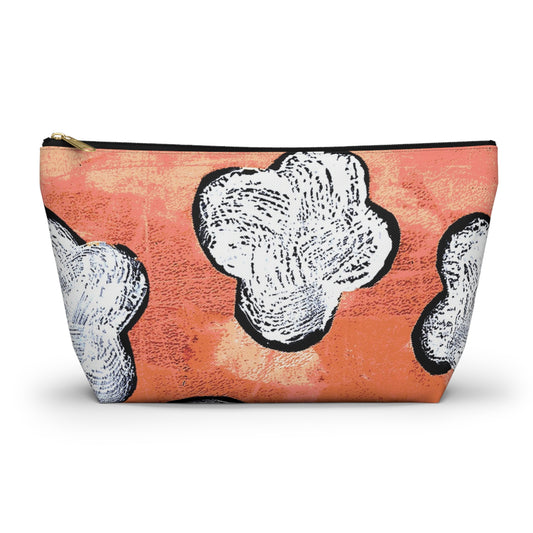 The Accessory Pouch - Bloom, Tangerine