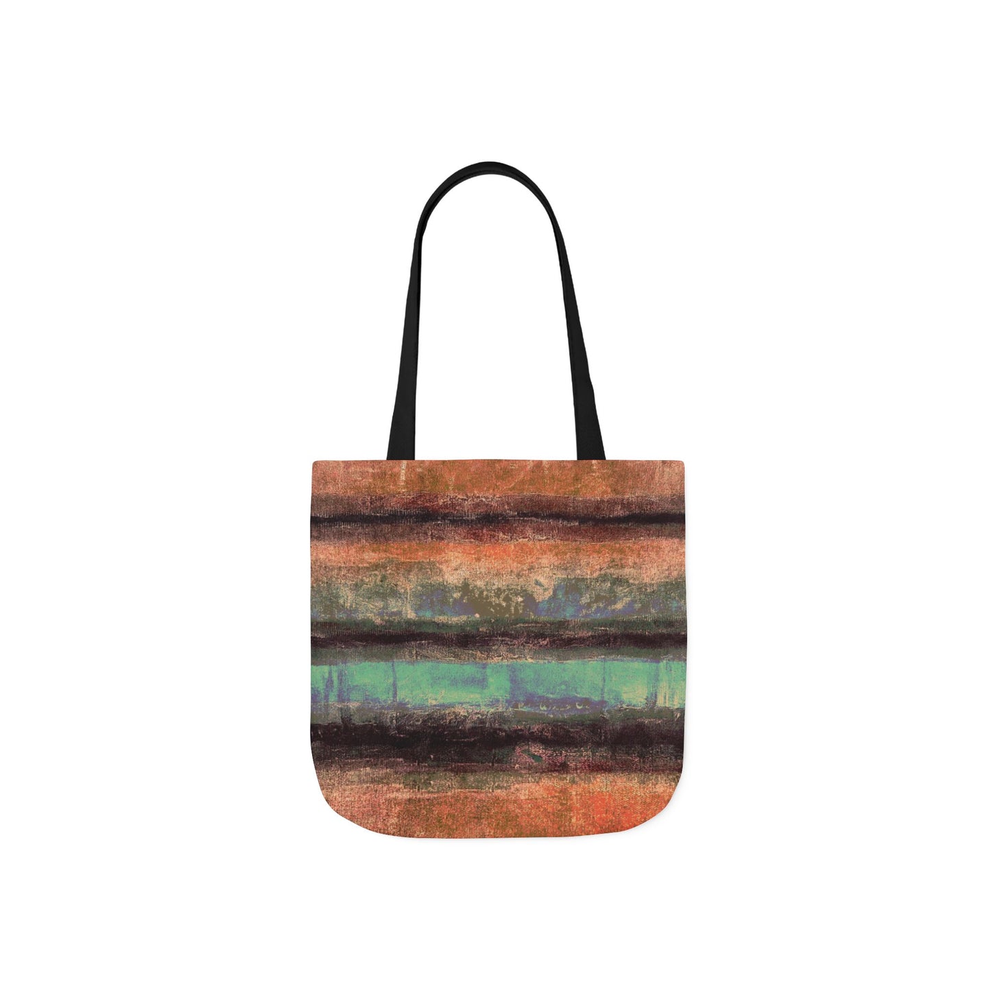The Soft Tote - Rustic Stripe, Desert Sunset
