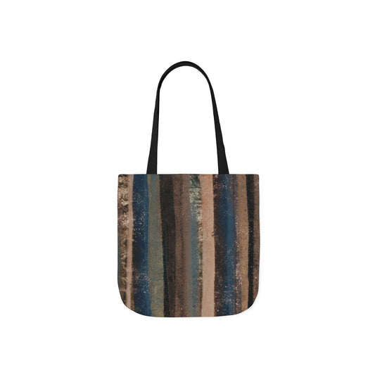 The Soft Tote - Rustic Stripe, Earth