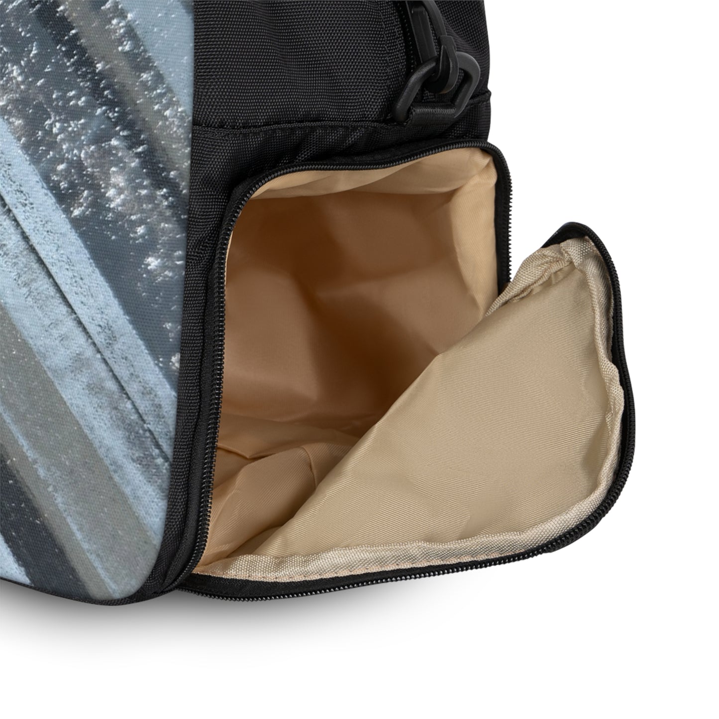 The Gym Bag - Rustic Stripe, Steel Blue