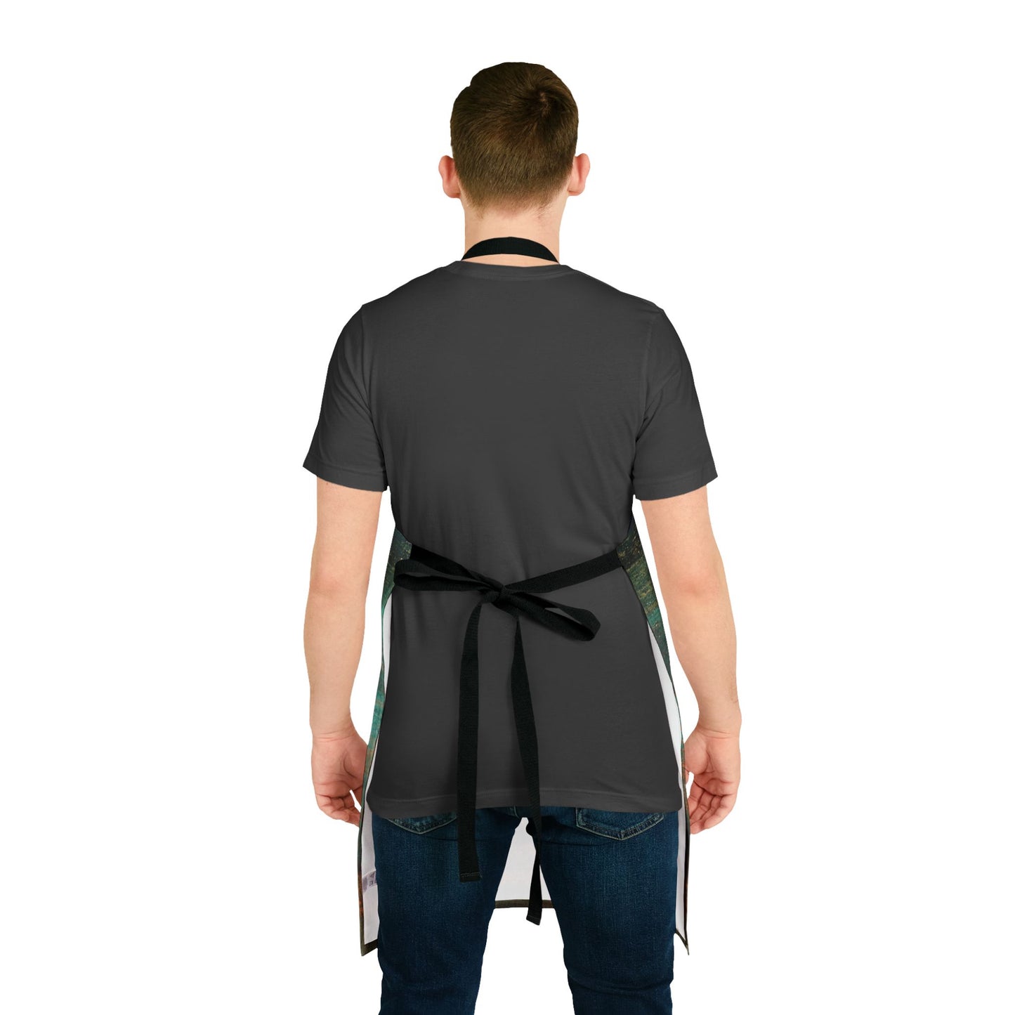 The Maker's Apron - Rustic Stripe, Twilight
