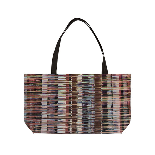 The Weekender Tote - Color Drift, Sepia Sky