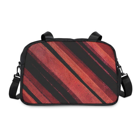 The Gym Bag - Rustic Stripe, Ember