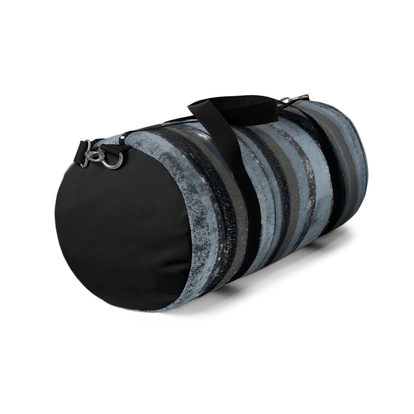 The Durable Duffle Bag - Rustic Stripe, Steel Blue