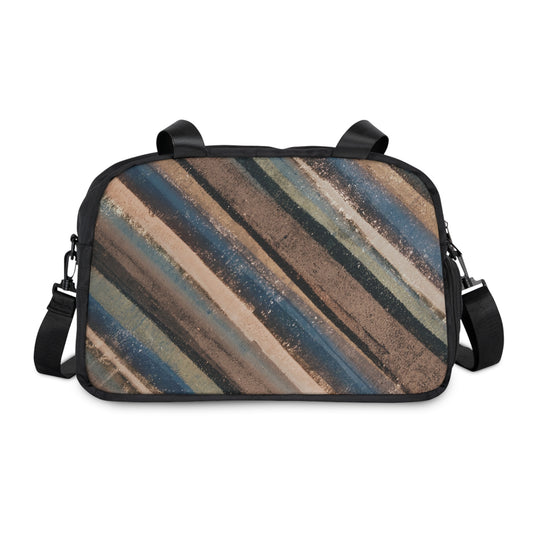 The Gym Bag - Rustic Stripe, Earth