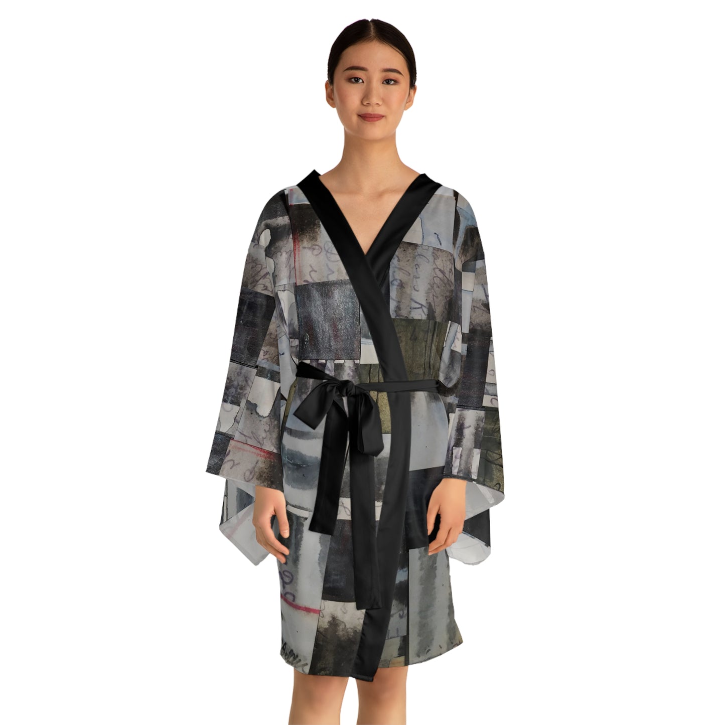 The Chroma Kimono - Memory Block, Olive