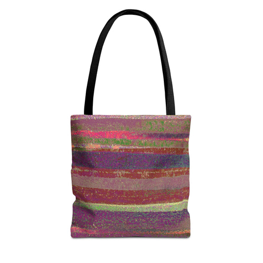 The Everything Tote - Rustic Stripe, Smoothie