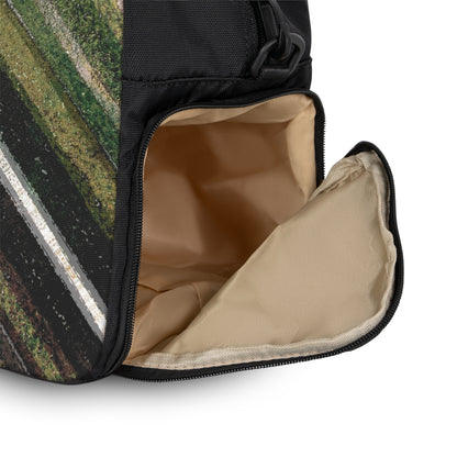 The Gym Bag - Rustic Stripe, Camper Green