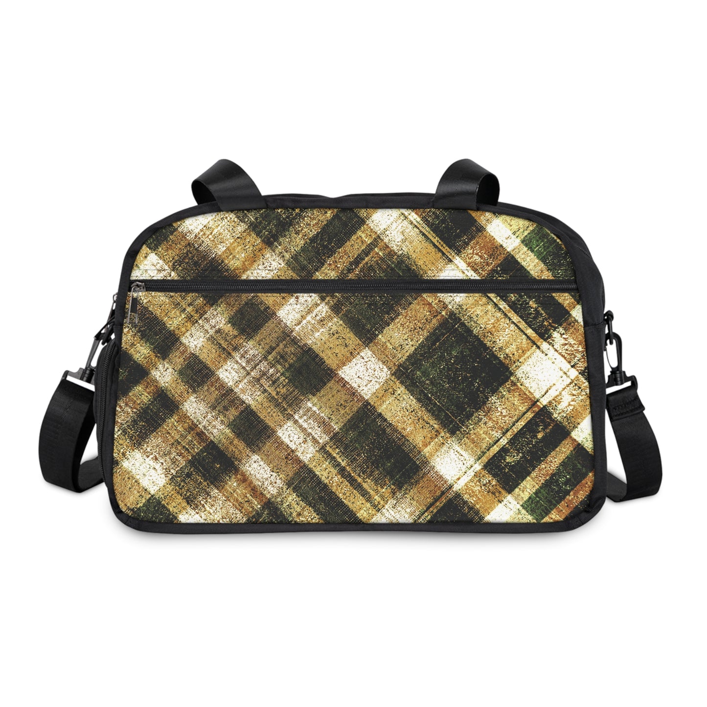 The Gym Bag - Rustic Plaid, Bumblebee