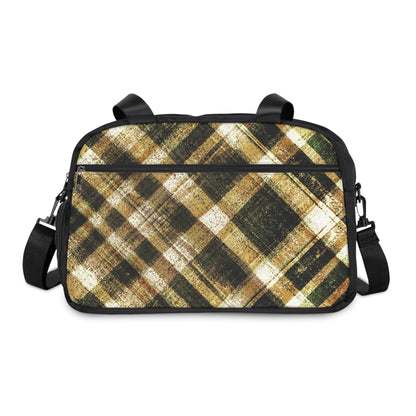 The Gym Bag - Rustic Plaid, Bumblebee