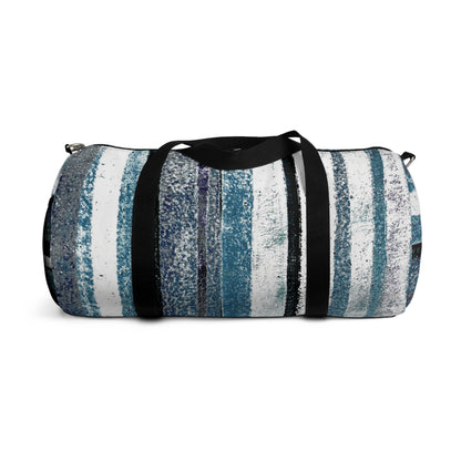 The Durable Duffle Bag - Rustic Stripe, Marina