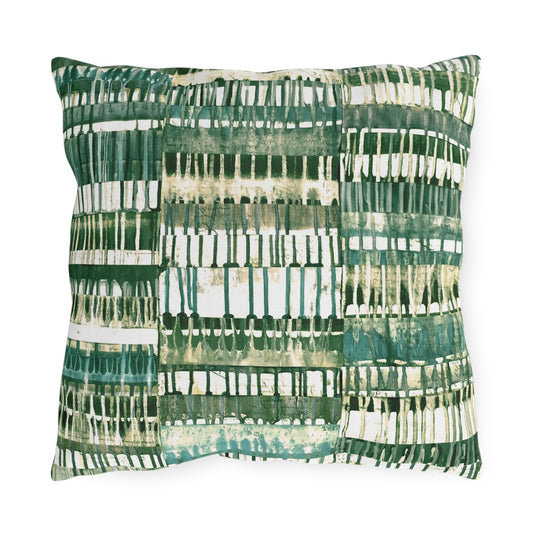 The Outdoor Pillow - Color Drift, Jade