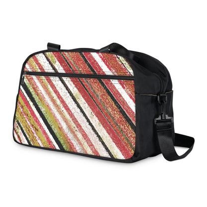 The Gym Bag - Rustic Stripe, Fiesta