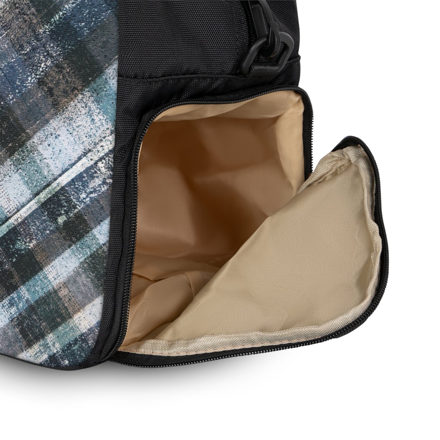 The Gym Bag - Rustic Plaid, Storm