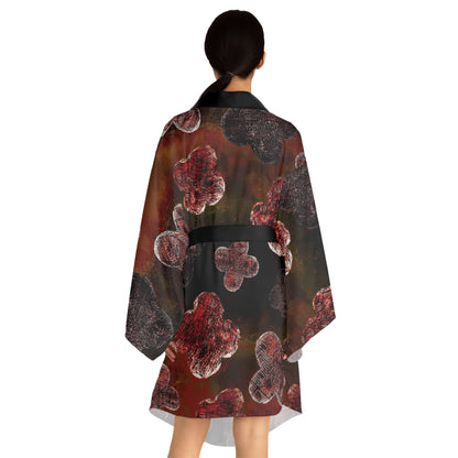 The Chroma Kimono - Bloom, Persimmon