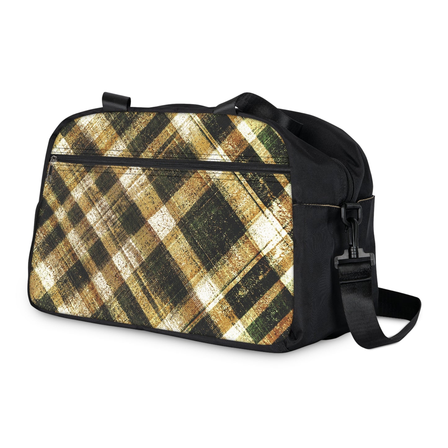 The Gym Bag - Rustic Plaid, Bumblebee