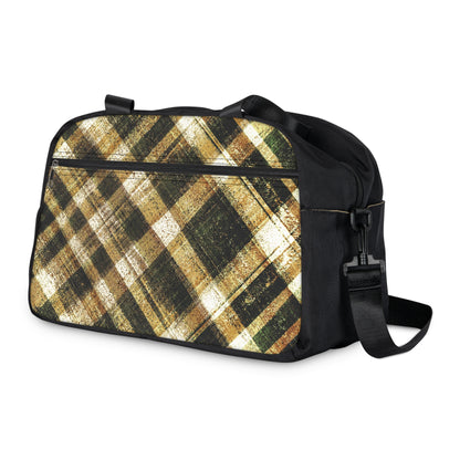 The Gym Bag - Rustic Plaid, Bumblebee